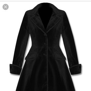 Black Victorian frock coat NWOT